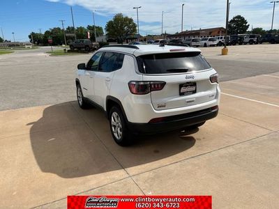 2024 Jeep Compass — rear three-quarter view