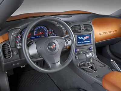2009 Chevrolet Corvette — interior view