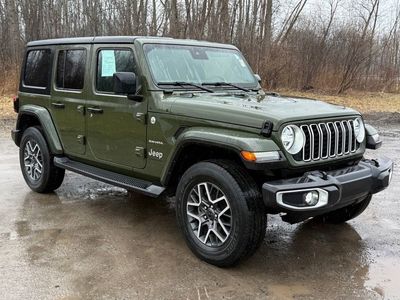 2024 Jeep Wrangler — rear three-quarter view