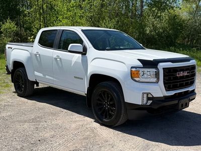 2022 GMC Canyon — rear three-quarter view