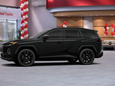 2026 Toyota RAV4 — rear three-quarter view