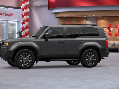 2027 Toyota Land Cruiser — rear three-quarter view