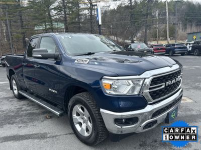 2022 RAM 1500 — rear three-quarter view
