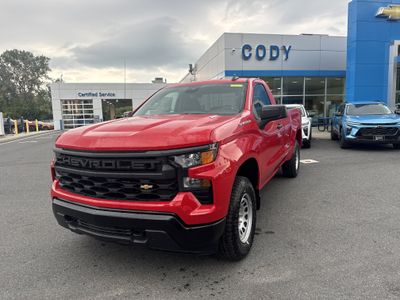 2026 Chevrolet Silverado 1500 — side profile view