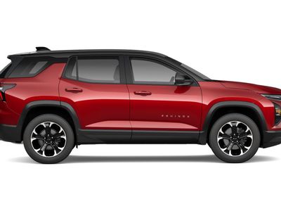 2027 Chevrolet Equinox — rear three-quarter view