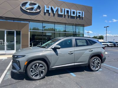 2026 Hyundai TUCSON — rear three-quarter view