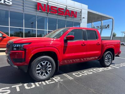 2026 Nissan Frontier — rear three-quarter view