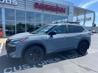 2025 Nissan Rogue — rear three-quarter view