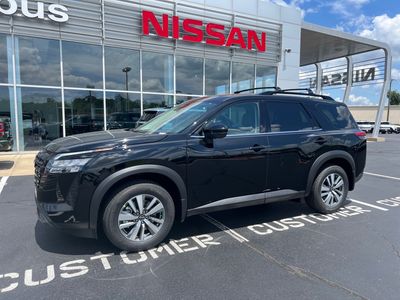 2026 Nissan Pathfinder — rear three-quarter view