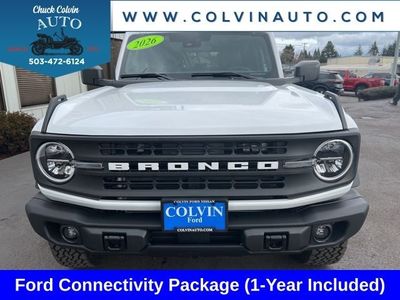 2026 Ford Bronco — rear three-quarter view
