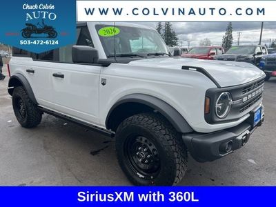 2026 Ford Bronco — interior view