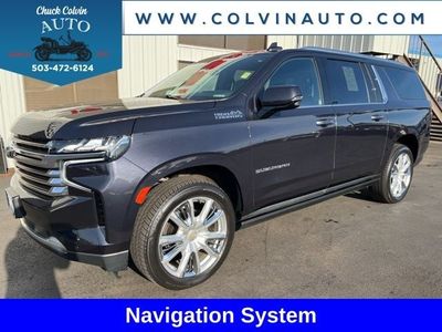 2022 Chevrolet Suburban — rear three-quarter view