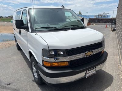 2025 Chevrolet Express Cargo — rear three-quarter view