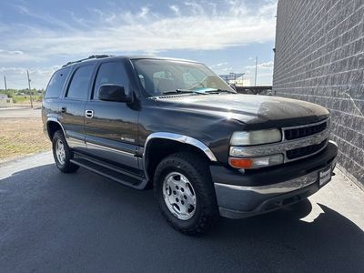 2001 Chevrolet Tahoe — rear three-quarter view