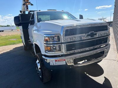 2026 Chevrolet Silverado 6500 HD — rear three-quarter view