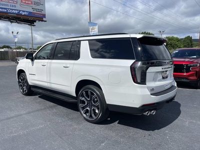 2025 Chevrolet Suburban — rear three-quarter view