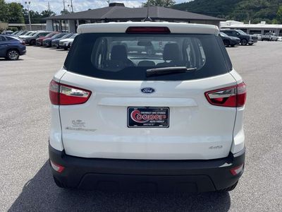 2021 Ford EcoSport — rear three-quarter view