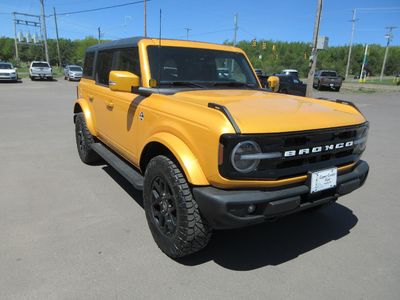 2022 Ford Bronco — interior view