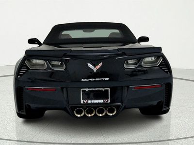 2018 Chevrolet Corvette — interior view