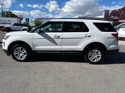 2019 Ford Explorer — rear three-quarter view