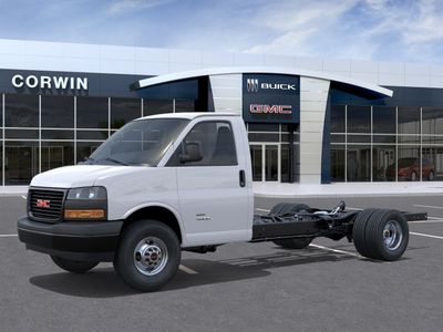 2026 GMC Savana Cutaway 3500 — side profile view