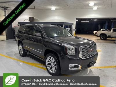 2017 GMC Yukon — rear three-quarter view