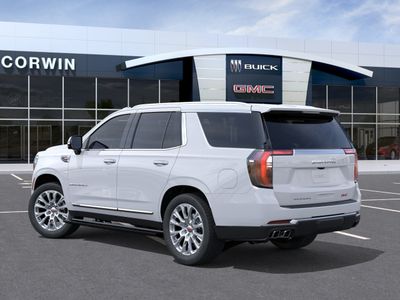2026 GMC Yukon — rear three-quarter view