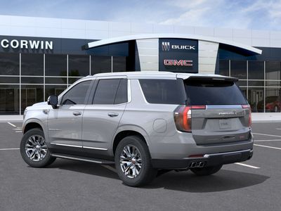 2026 GMC Yukon — rear three-quarter view