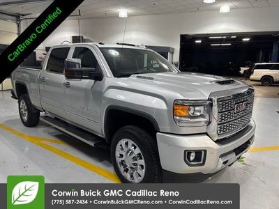 2018 GMC Sierra 2500 HD — rear three-quarter view