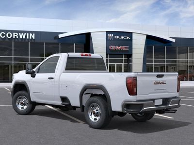 2026 GMC Sierra 2500 HD — rear three-quarter view