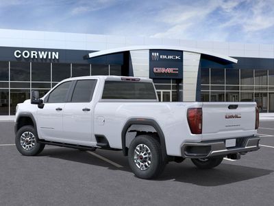 2026 GMC Sierra 2500 HD — rear three-quarter view