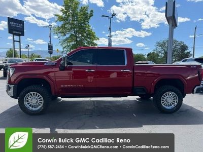 2026 GMC Sierra 2500 HD — rear three-quarter view
