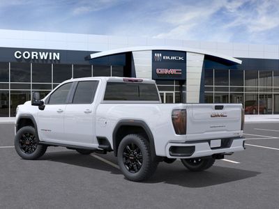 2026 GMC Sierra 2500 HD — rear three-quarter view