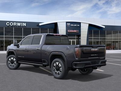 2026 GMC Sierra 3500 HD — rear three-quarter view