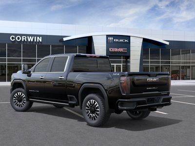 2026 GMC Sierra 2500 HD — rear three-quarter view