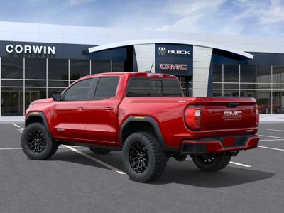 2026 GMC Canyon — rear three-quarter view