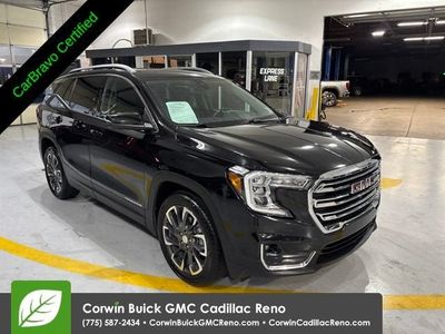 2022 GMC Terrain — rear three-quarter view