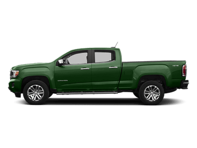 2015 GMC Canyon — rear three-quarter view