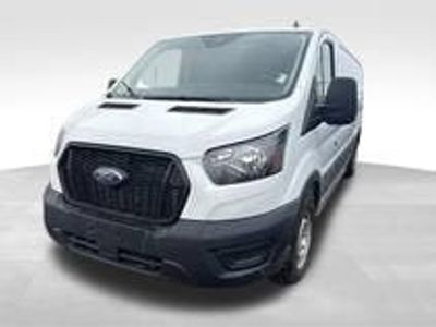 2024 Ford Transit Cargo Van — rear three-quarter view