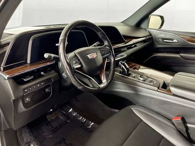 2022 Cadillac Escalade — rear three-quarter view
