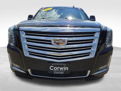 2018 Cadillac Escalade — interior view