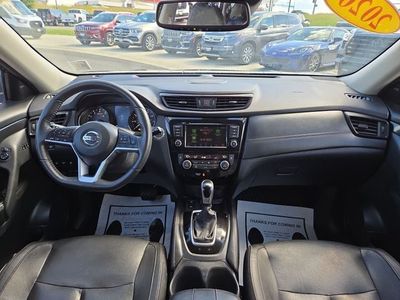 2020 Nissan Rogue — rear three-quarter view