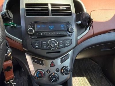 2014 Chevrolet Sonic — interior view