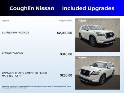 2023 Nissan Pathfinder — rear three-quarter view
