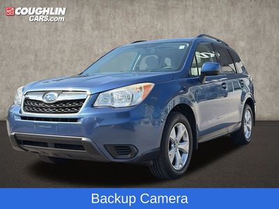 2015 Subaru Forester — interior view