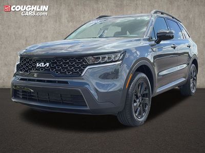 2023 Kia Sorento — rear three-quarter view