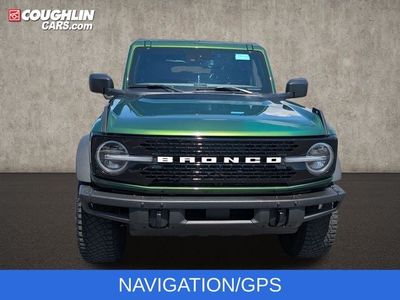 2022 Ford Bronco — rear three-quarter view