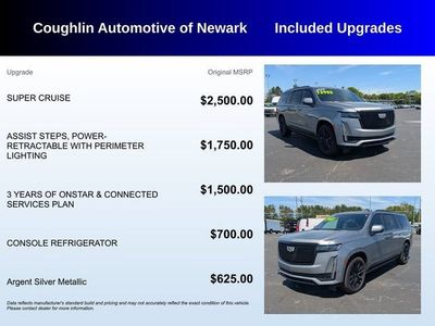 2023 Cadillac Escalade ESV — rear three-quarter view