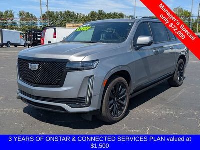 2023 Cadillac Escalade ESV — interior view