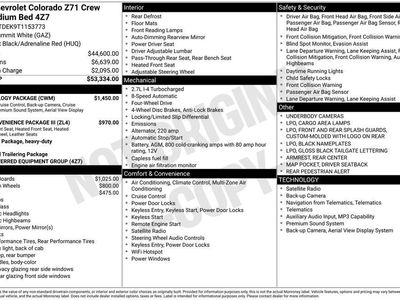 2026 Chevrolet Colorado — interior view